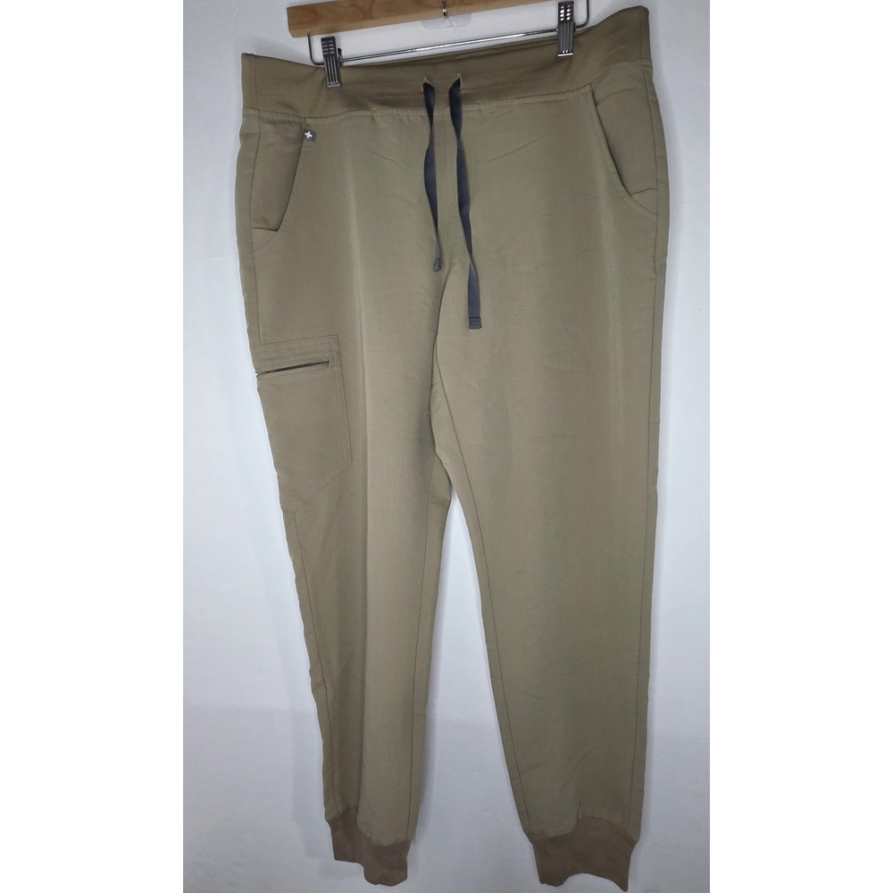Figs Technical Collection Size L Tan Scrub Pants